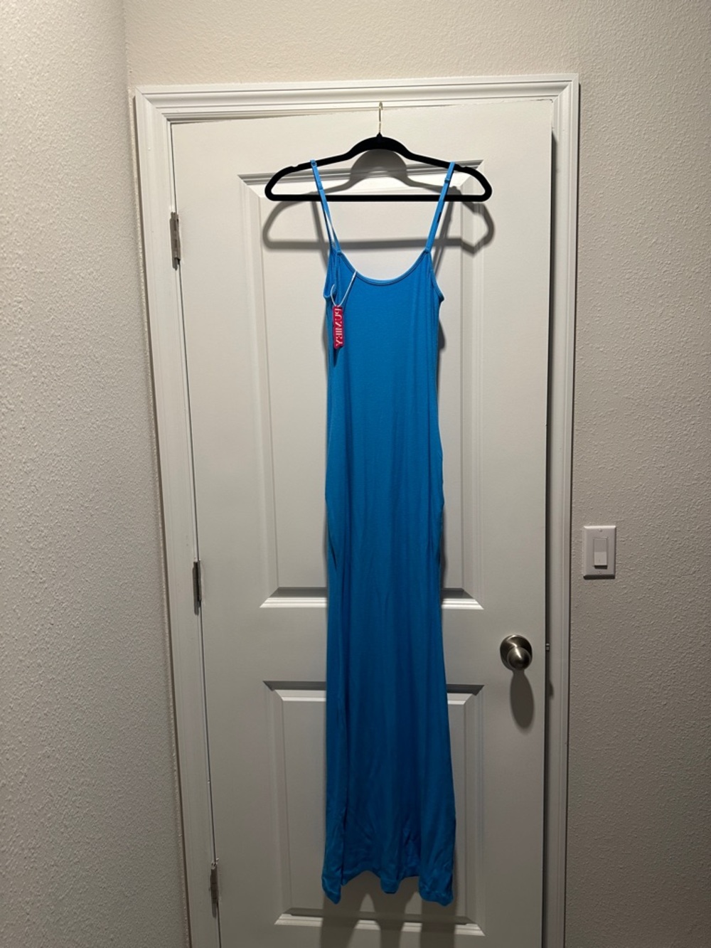 Vibrant Blue Maxi Dress